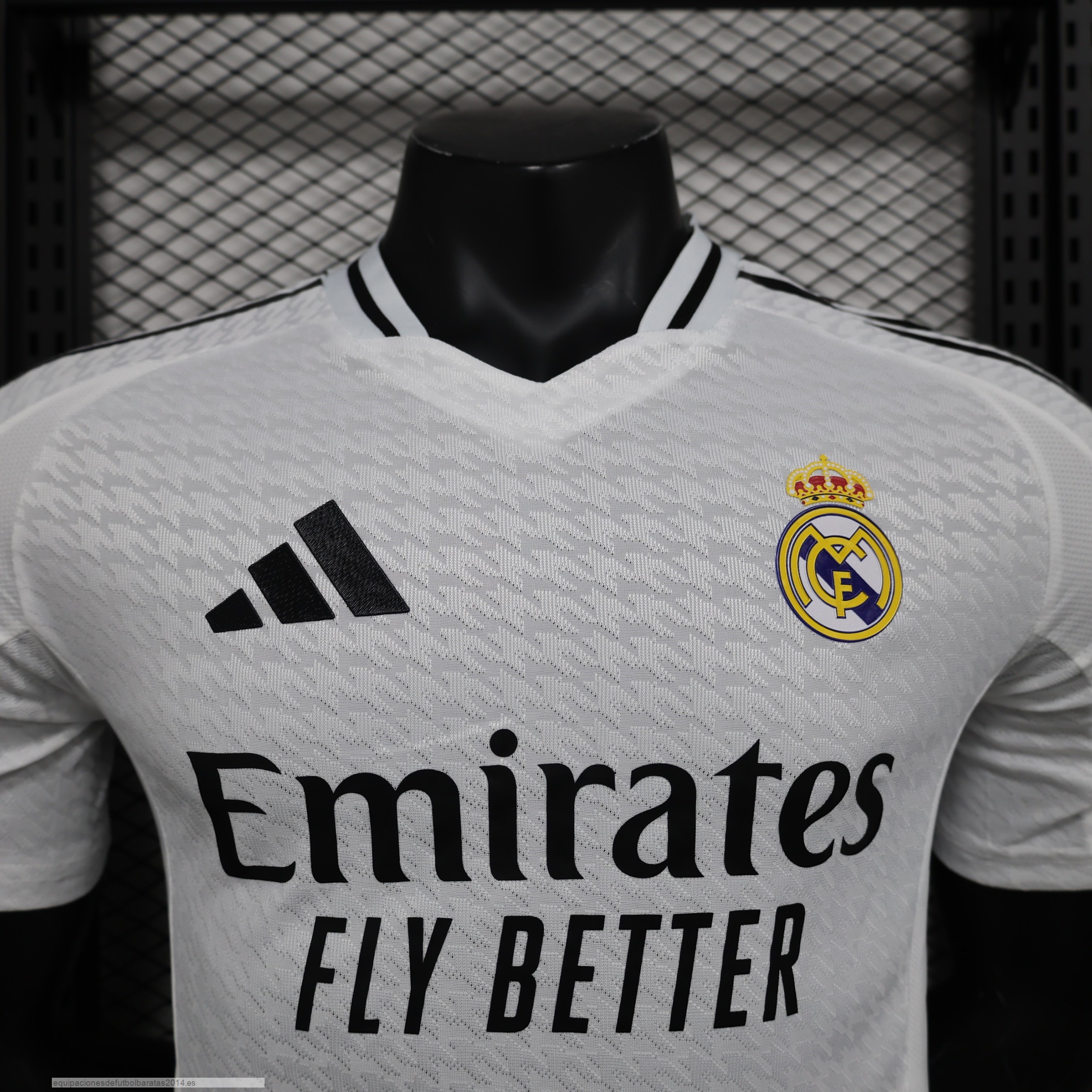 Nuevo 1ª Jugadores Camiseta Real Madrid 24/25 Blanco Baratas
